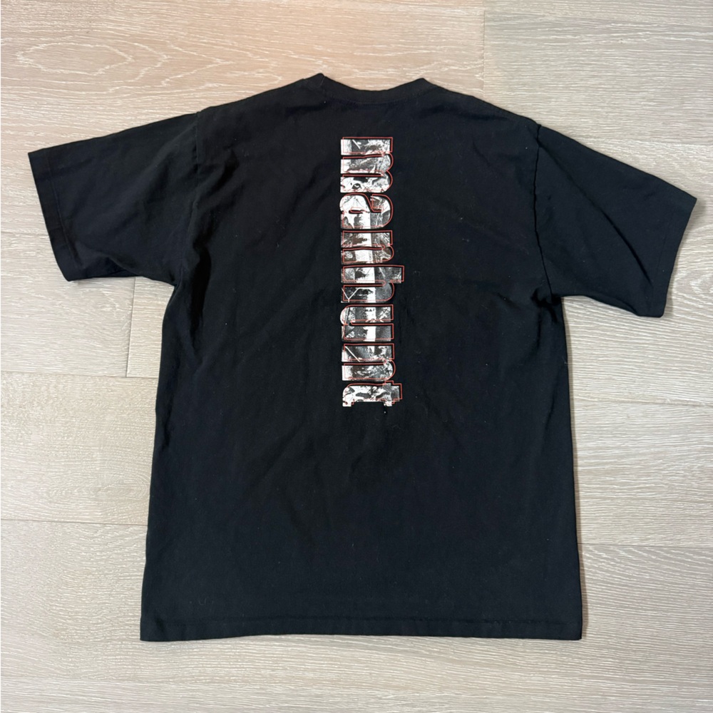A Bathing Ape BAPE AAPE manhunt men’s t-shirt size L washed but never worn